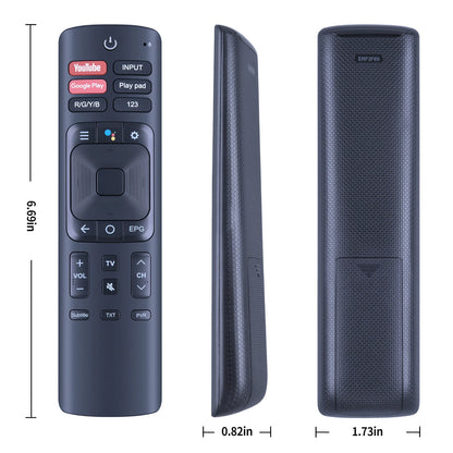 ERF3F69V ERF3F69 Voice Remote Control For VU HISENSE LCD 4K UHD Smart TV
