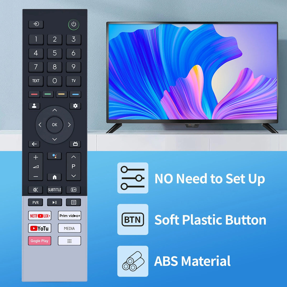 CT-95041 Voice Replacement Remote Control For Toshiba TV
