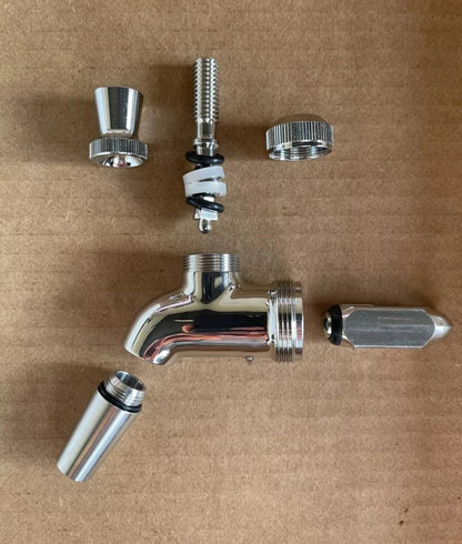 Forward Sealing Beer Faucet Draft Keg Tap 304 Stainless Steel