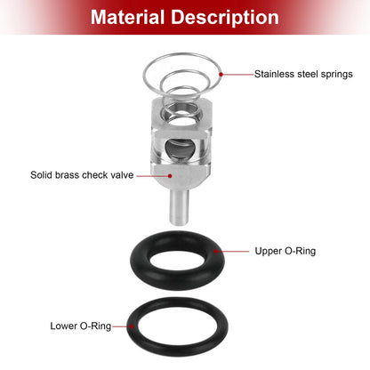 Fuel Check Valve Rebuild Kit For Harley-Davidson Softail 2001-2007