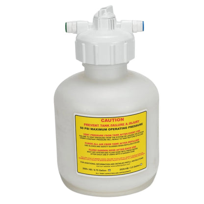 EZ-FLO 3/4 Gallon Hose‑Bib & Drip Fertilizer Injector | Low‑Pressure White