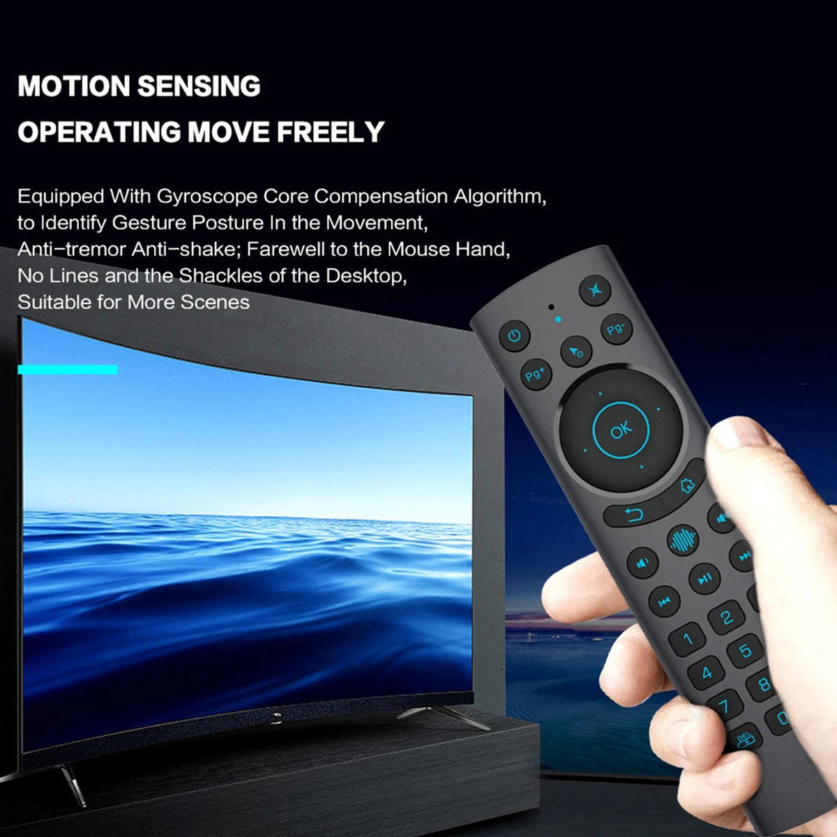 G20S PRO BT 2.4G Wireless Voice Air Mouse for Android TV Box Smart TV Remote F