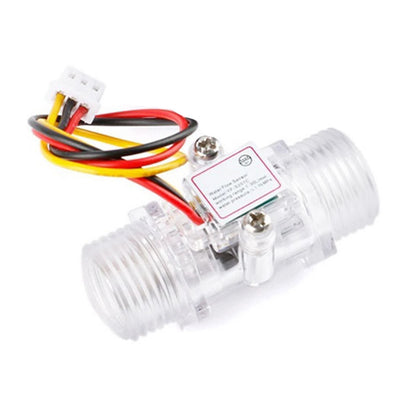 G1/2" Copper Water Flow Hall Sensor Switch Flow Meter Flowmeter Counter C