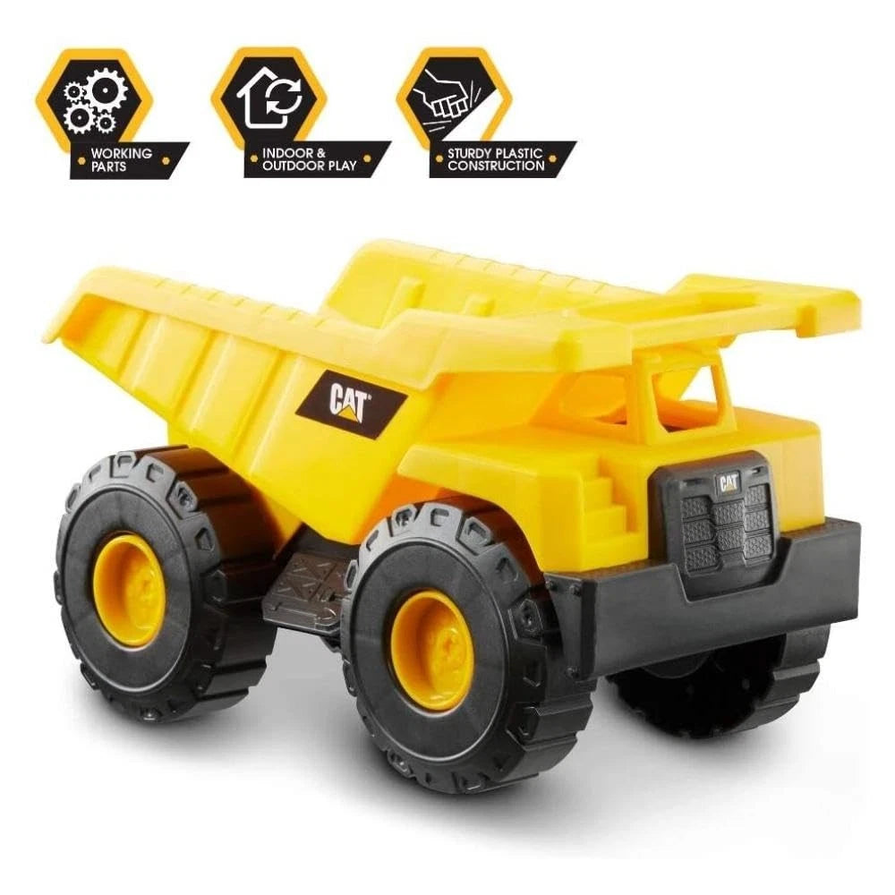 CAT Construction Toys, Fleet 10" 1 Count (Pack of 1), Yellow