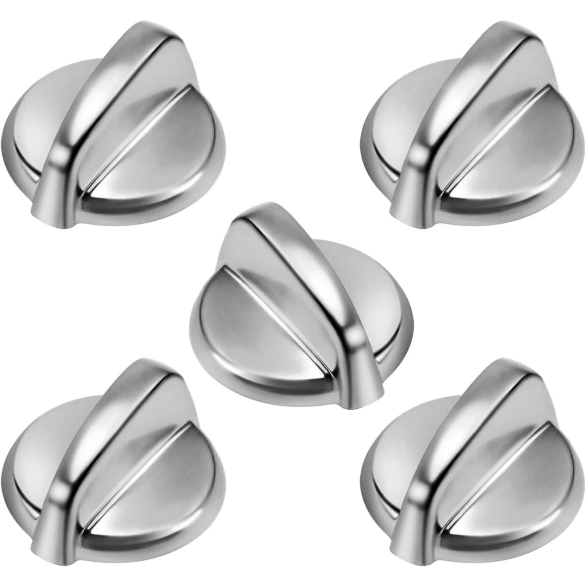 5PCS Stove Burner Control Knob Accessory For GE Range Oven Model JB840SP Series
