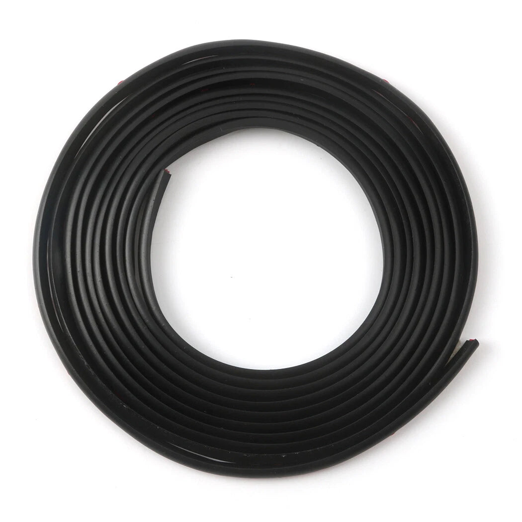 Front/Rear Lip Spoiler Rubber Molding Strip Trim Black Tape 08F03-SHJ-1100D