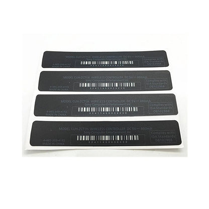 Wholesale 5Pcs Back Sticker Label Replacement For Playstation 4 PS4 Controller
