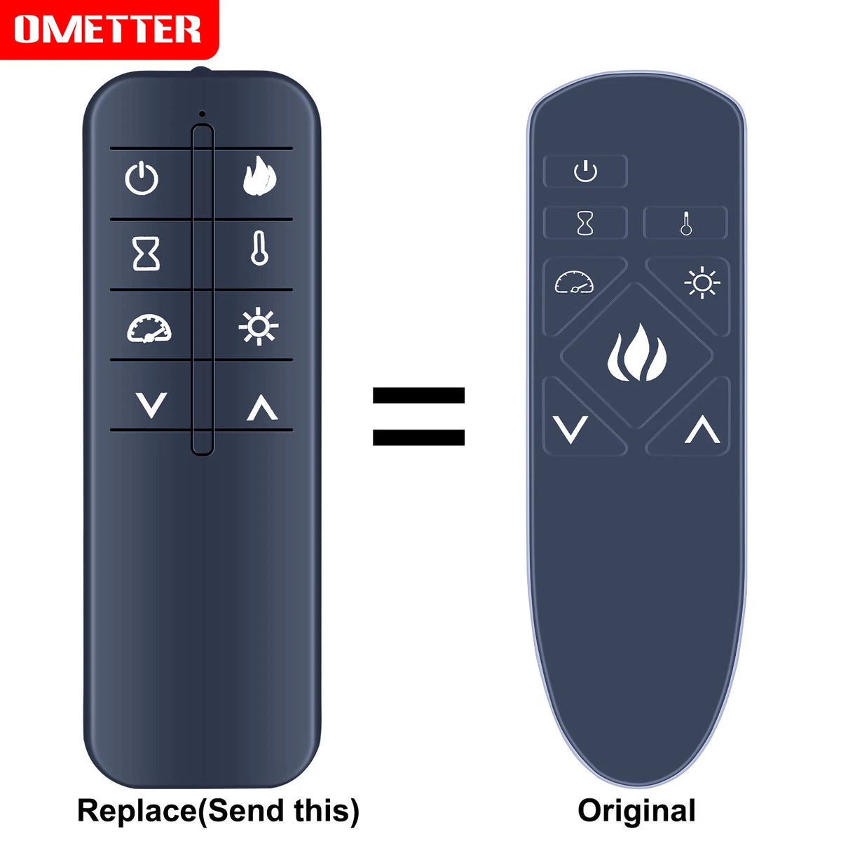 Remote Control For Twin Star Electric Fireplace 2611042FGL 2611042FGL-A011