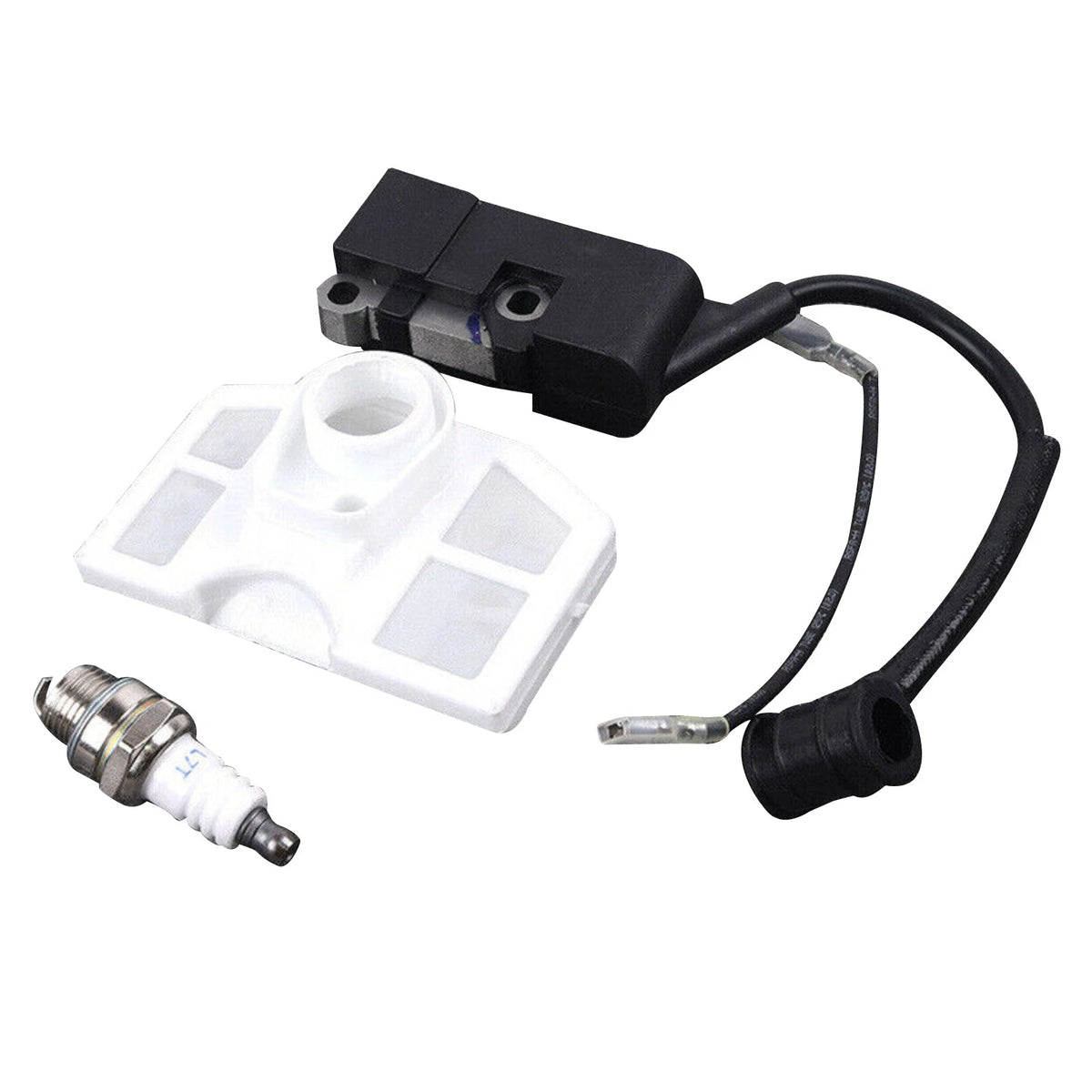 Ignition Coil + Air Filter+Spark Plug For 4500 5200 5800 45/52 /58cc Chainsaw