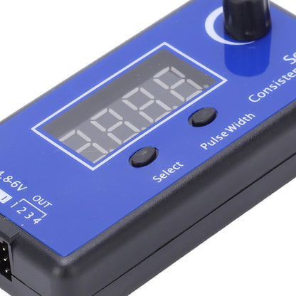 Universal RC Model Steering Gear Digital Servo Tester ESC Consistency Detecter