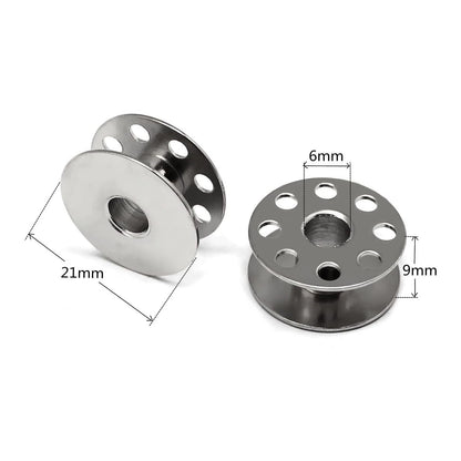 Essentials Kit Presser Foot Bobbins and Bobbin Cases for Juki Silver