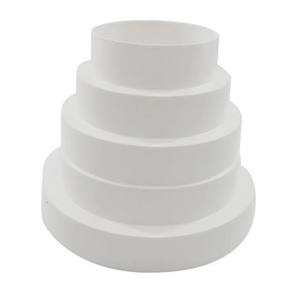 Effortless Installation Ventilation Systems Tube Reducer Universal Connector