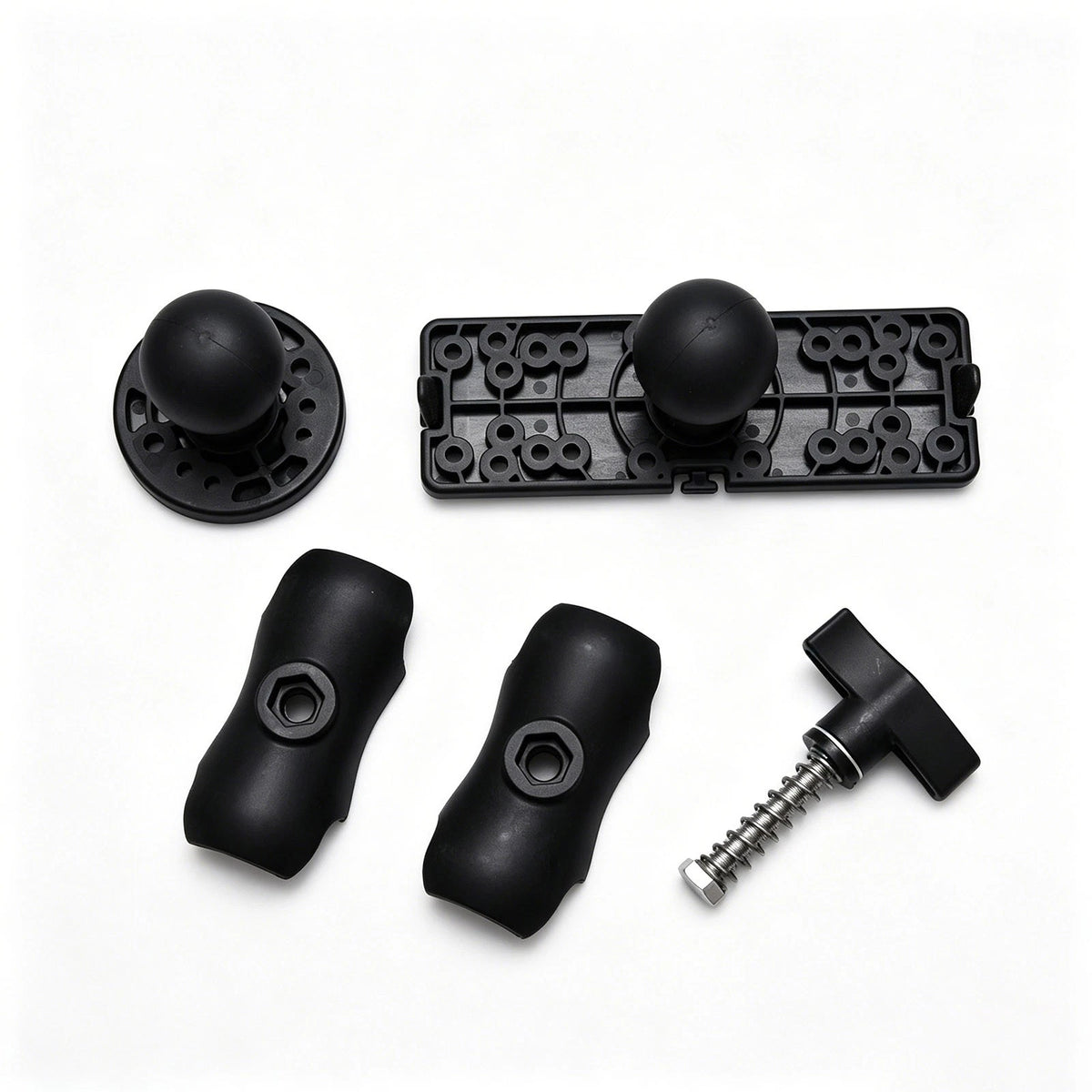Corrosion Resistant Adjustable Fish Finder Mount 360° Fits for Humminbird Boat