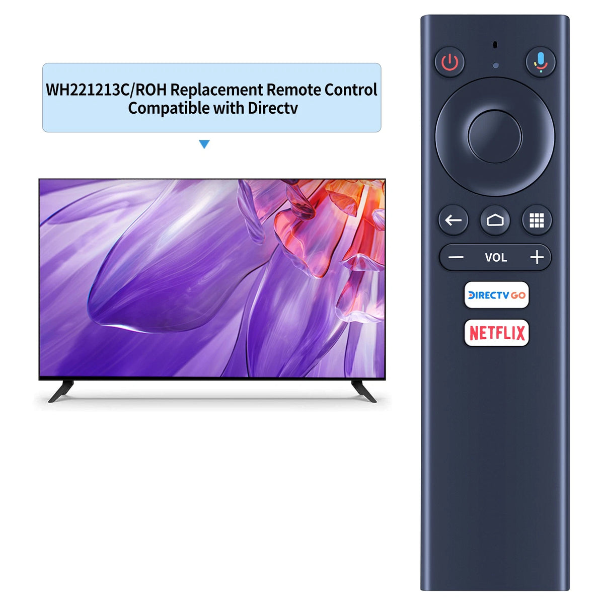 Voice Remote Control For Directv Go Box 4k