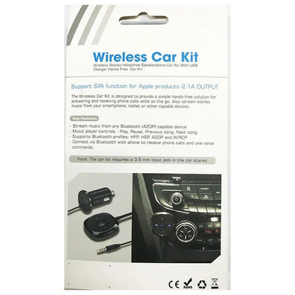 BC20 Car Cigarette Lighter Bluetooth Wireless Receiver MP3 Player Audio Cable
