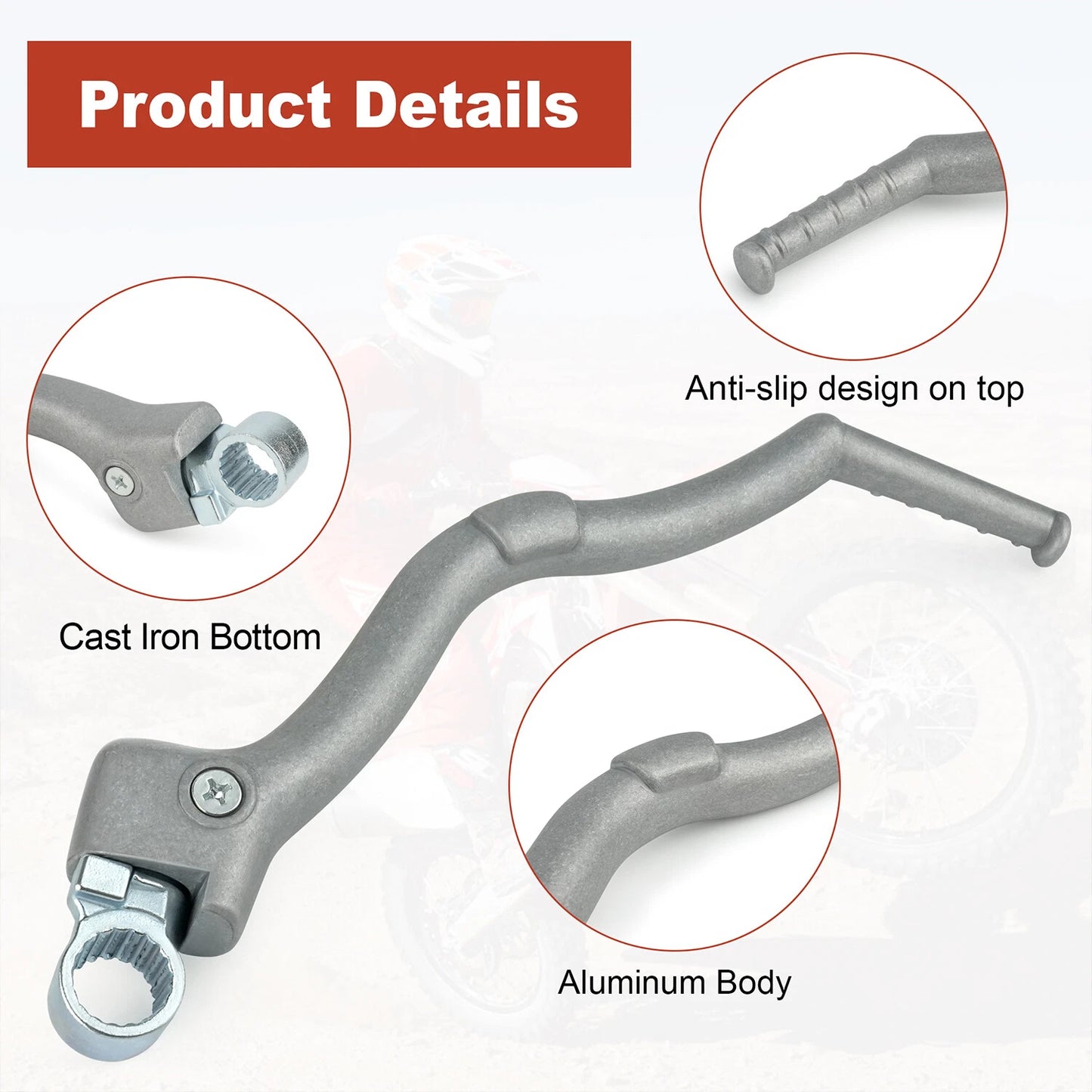 Kick Start for Honda 28300-MEB-671 28300-MEB-670 KickStart Lever Pedal