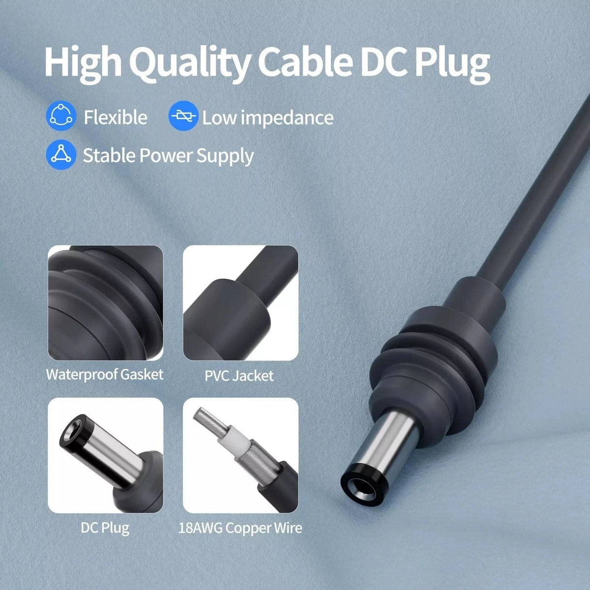 1PC High Quality Power Cable Cigarette Lighter Adapter For Starlink Mini Antenna