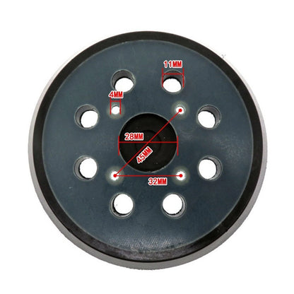 5in 8 Holes Hook and Loop Sander Pad for Ridgid 5 inch 4 screw holes Sander e