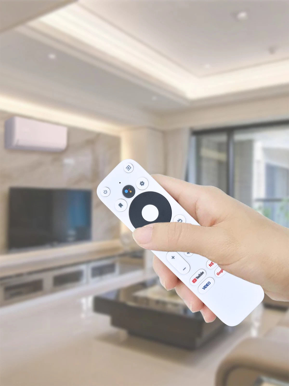 Remote Control For Mecool KM2 Android TV 4K with Google Assistant