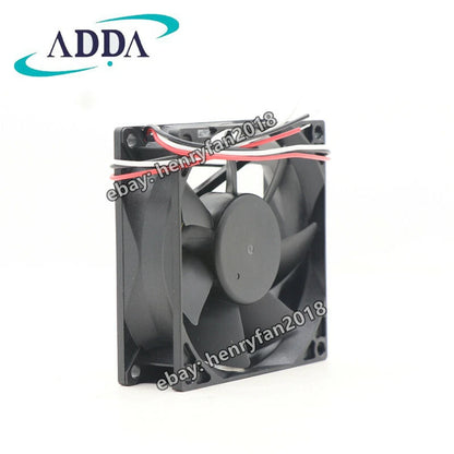 ADDA AD08012HX257304 Axial Fan 12V 0.18A 80*80*25MM 3wire High Speed Cooling Fan