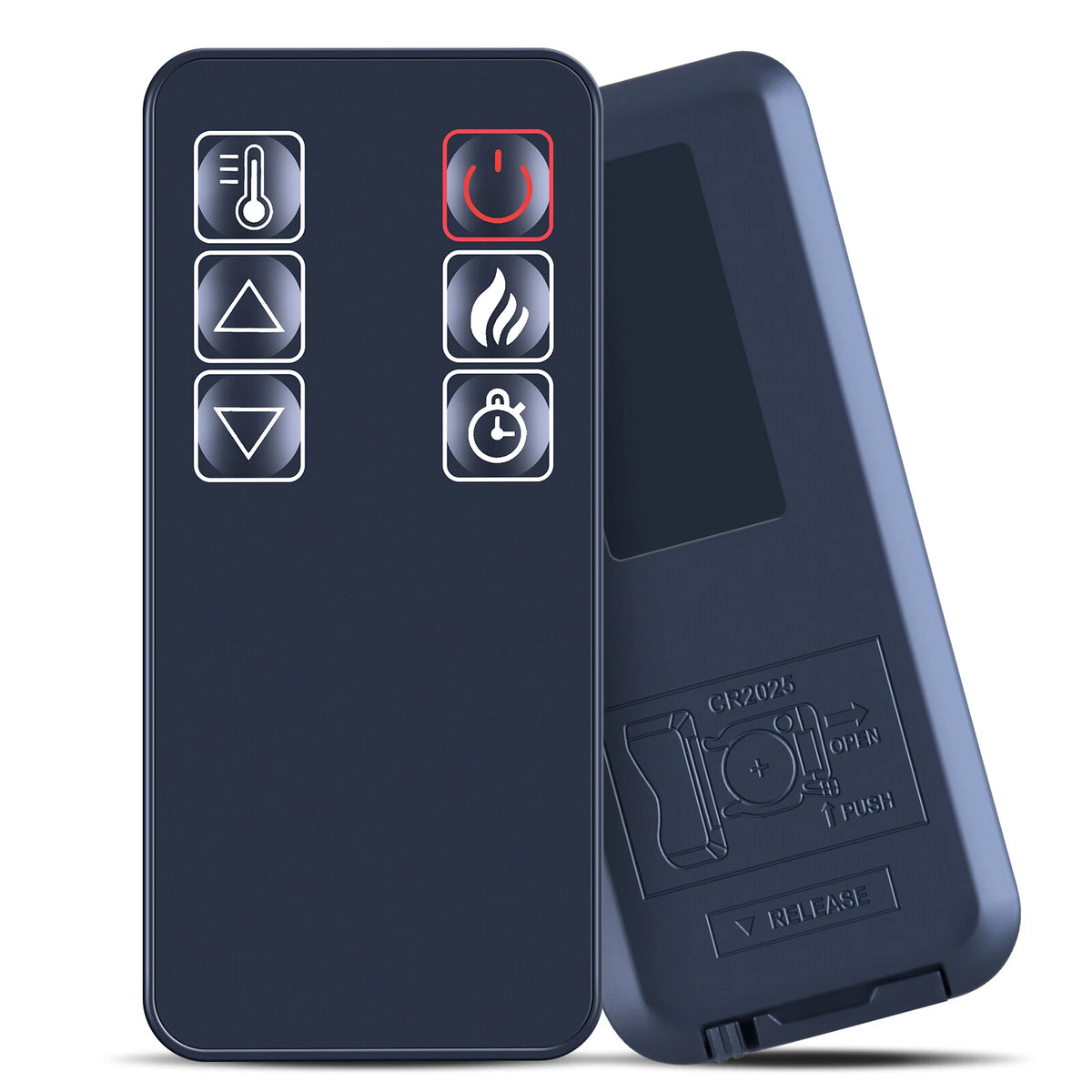 Remote Control For TURBRO Eternal Flame EF23-PB EF23-LG Fireplace Heater
