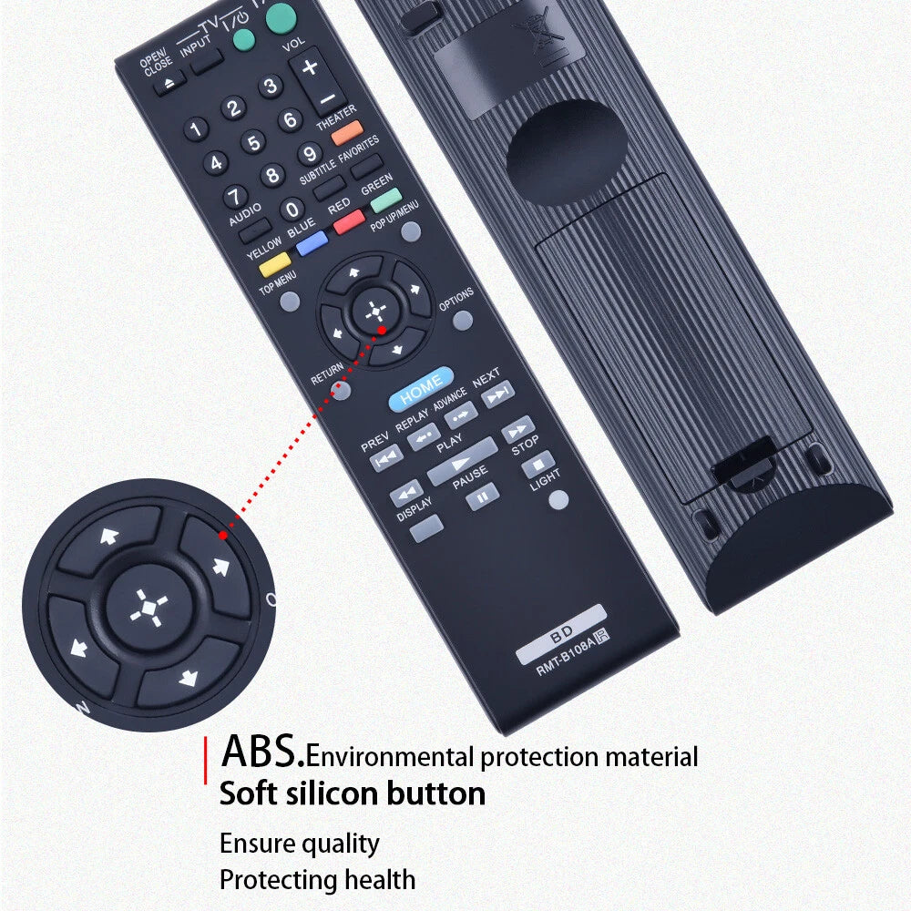 RMT-B108A Remote Control For Sony DVD Player BDP-S363 BDP-S480 BDP-S370