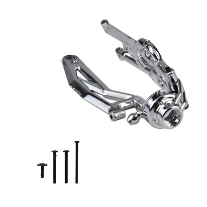 Hosim RC Car Rear Rocker Arm Parts FY-JSB02-S JS-04 X08 X07 Small, Silver