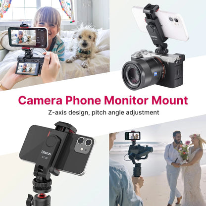 Phone Tripod Mount Holder for iPhone - ULANZI ST-06S Camera 10*8*6cm,