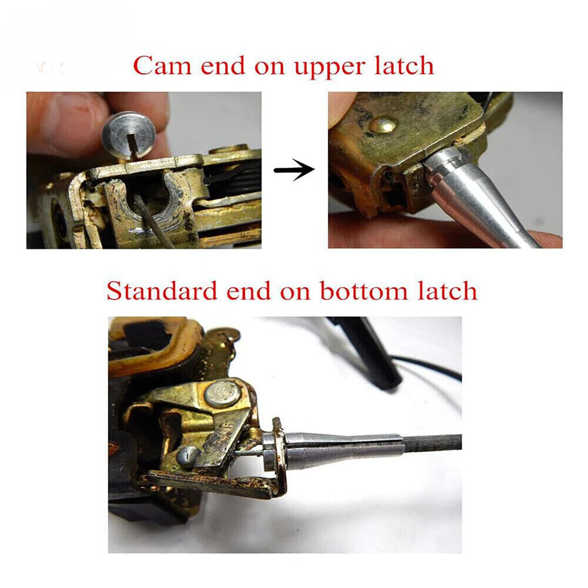 16 Piece Door Handle Latch Cable Repair Kit For Ford  F150 F250 F350 Accessories