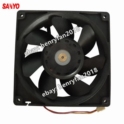 SANYO 109P1324S1011 Fan 24VDC 0.55A 127*127*38MM 3-wire Cooling Fan San Ace