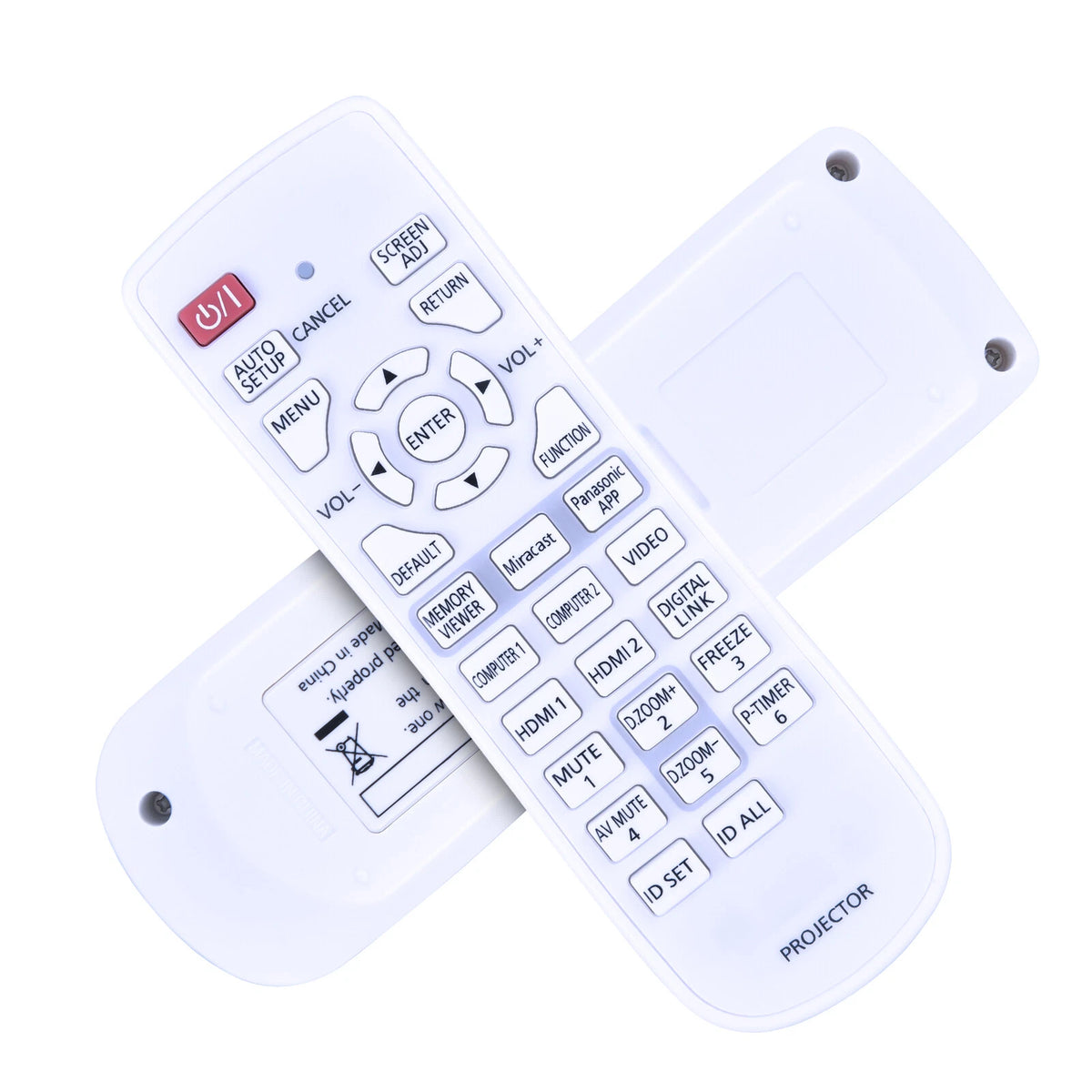 N2QAYA000107 Replace Remote Control For Panasonic LCD Projector N2QAYA000090