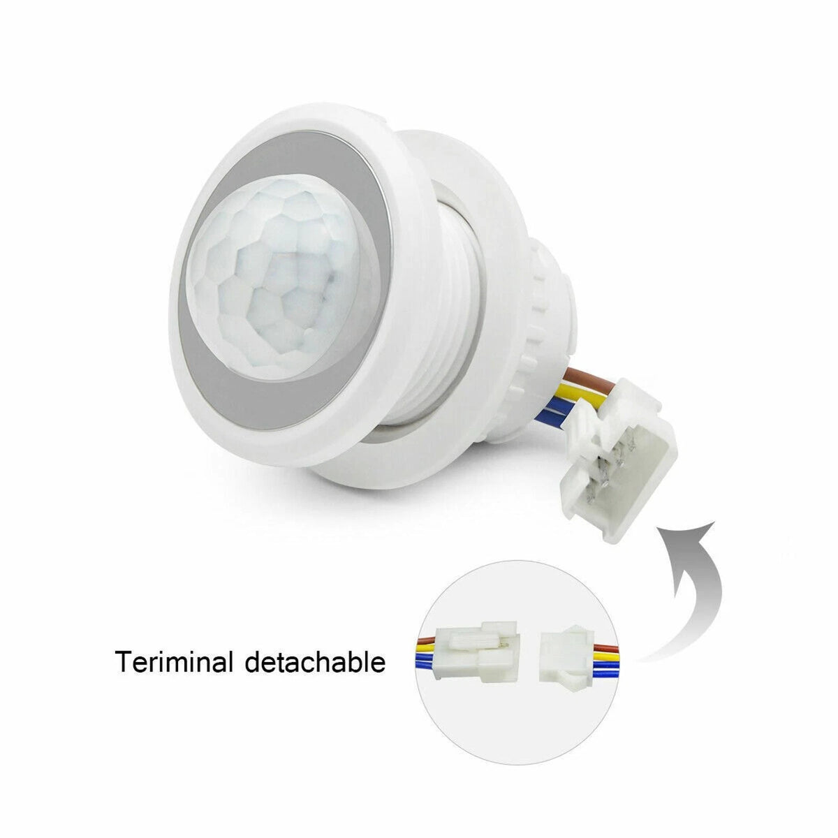 3-5m Automatic Body Infrared PIR Motion Sensor Detector Switch For LED light F