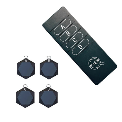4-in-1 Key Finder Wireless Alarm Anti Lost Key Wallet Tag Tracker Accessories