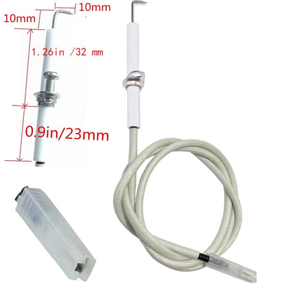 MCAMPAS 3 Pack Grill Igniter Wire Kit & Ceramic Electrode