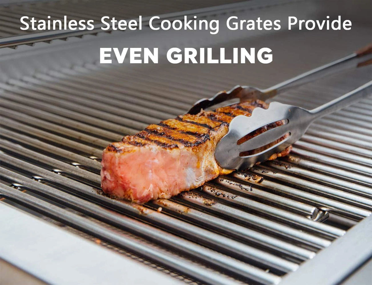 Grill Grate for Nexgrill 720-0882A Replacement Parts, 17"D x 28 1/2"W, SLIVER
