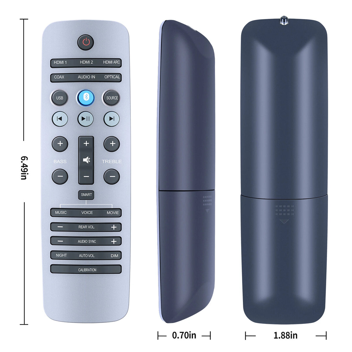 Remote Control For Philips Fidelio E6 E6/12 E6/93 Sound Bar Speaker System
