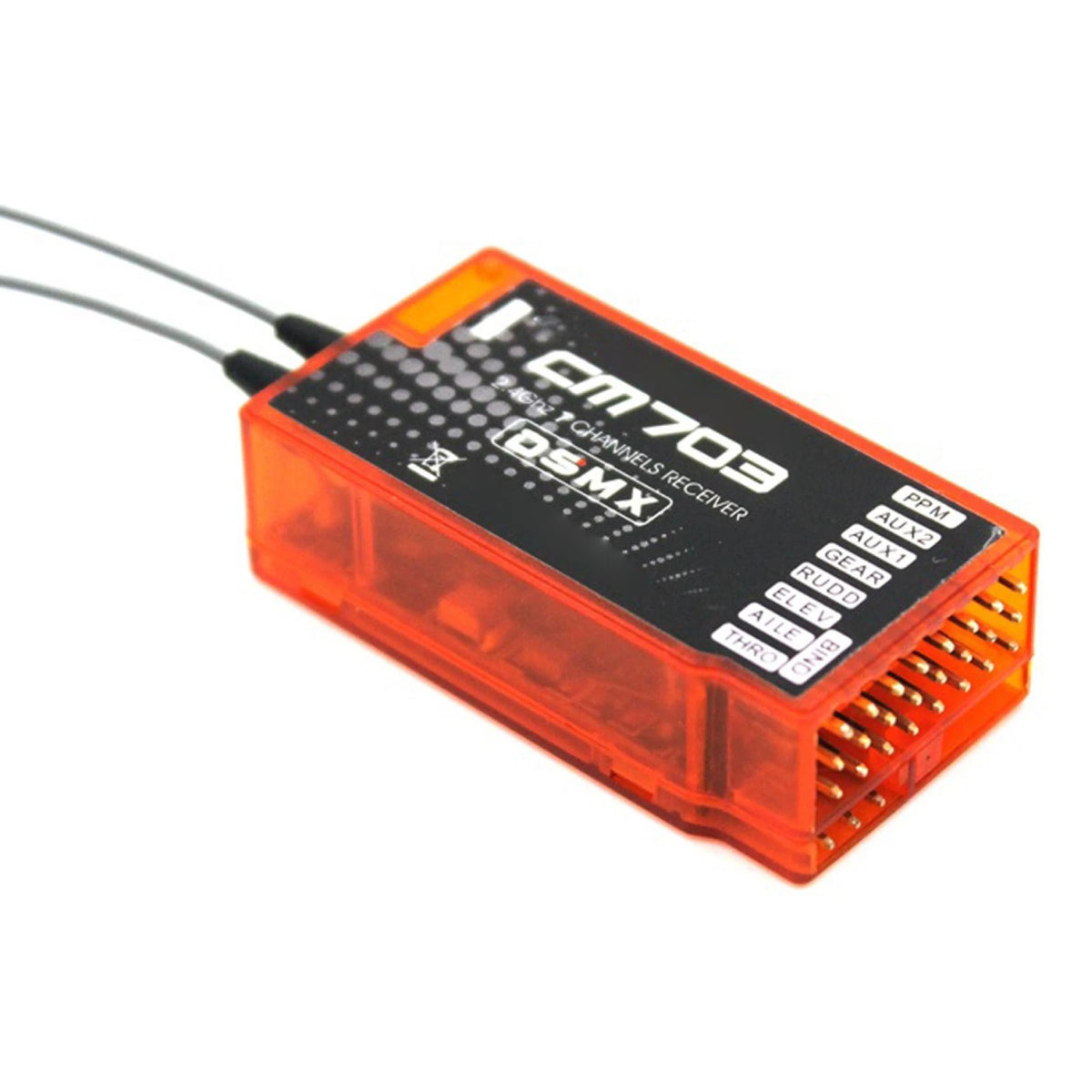 RC REDCON CM703 2.4G 7Channels Receiver With PPM Output For DSM2 DSMX DX6I DSX7