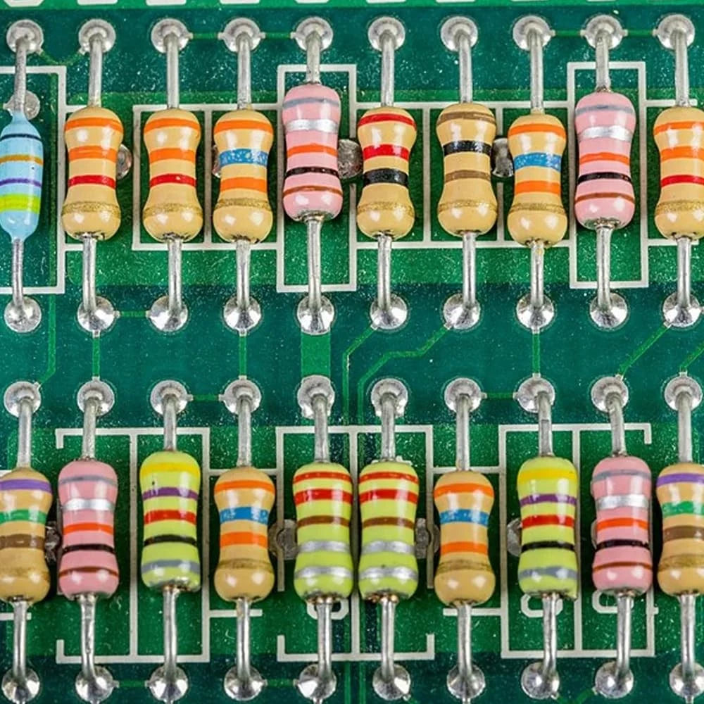 1125-Piece 25-Value Resistor Assortment Kit (1Ohm-1M Ohm) 1/4W 5% Carbon...