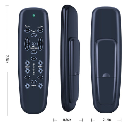 Replace Remote Control For Leggett &Platt S-Cape E95 or Rave E95 Adjustable bed