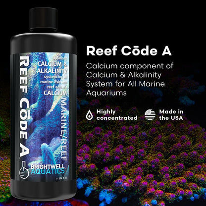 Brightwell Aquatics - Reef Code A - Balanced Calcium & Alkalinity System 1-L