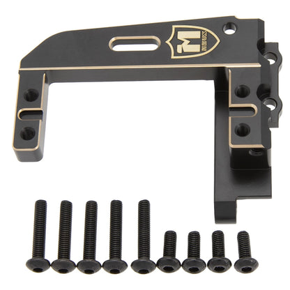 MEUS RACING Brass Servo Mount for Vanquish H10 Optic Sparco Black, Gold