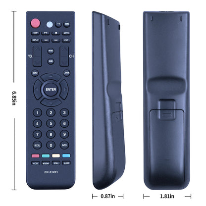 ER-31201 Remote Control For Hisense Bgh Philco Telefunken LED LCD TV