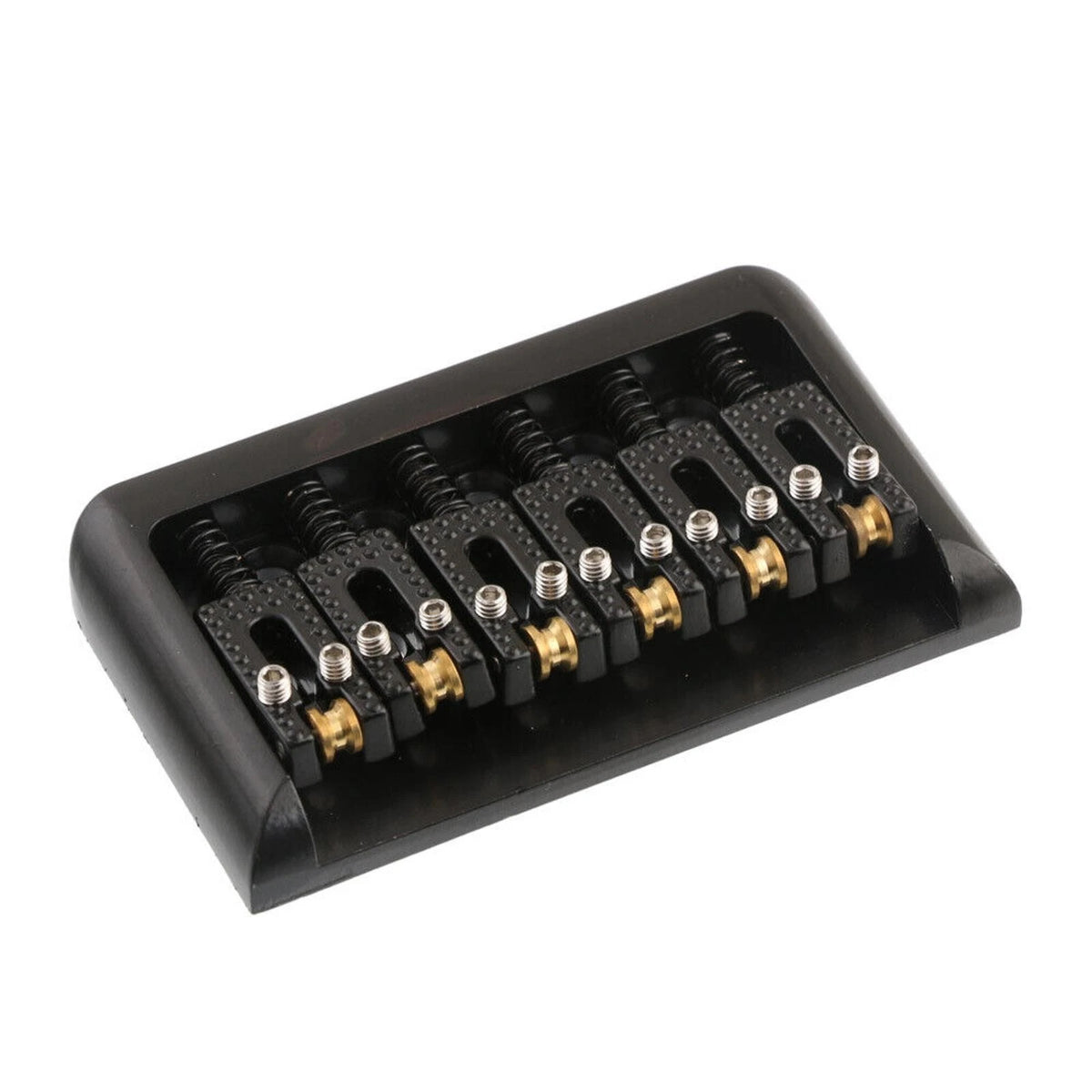 Zinc Alloy Roller Saddle Bridge Adjustable Saddles  For Electric Guitar