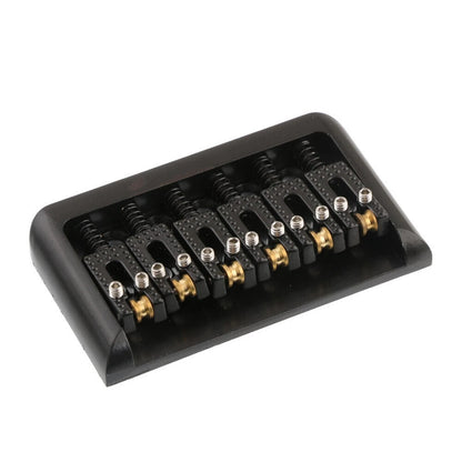 Zinc Alloy Roller Saddle Bridge Adjustable Saddles  For Electric Guitar