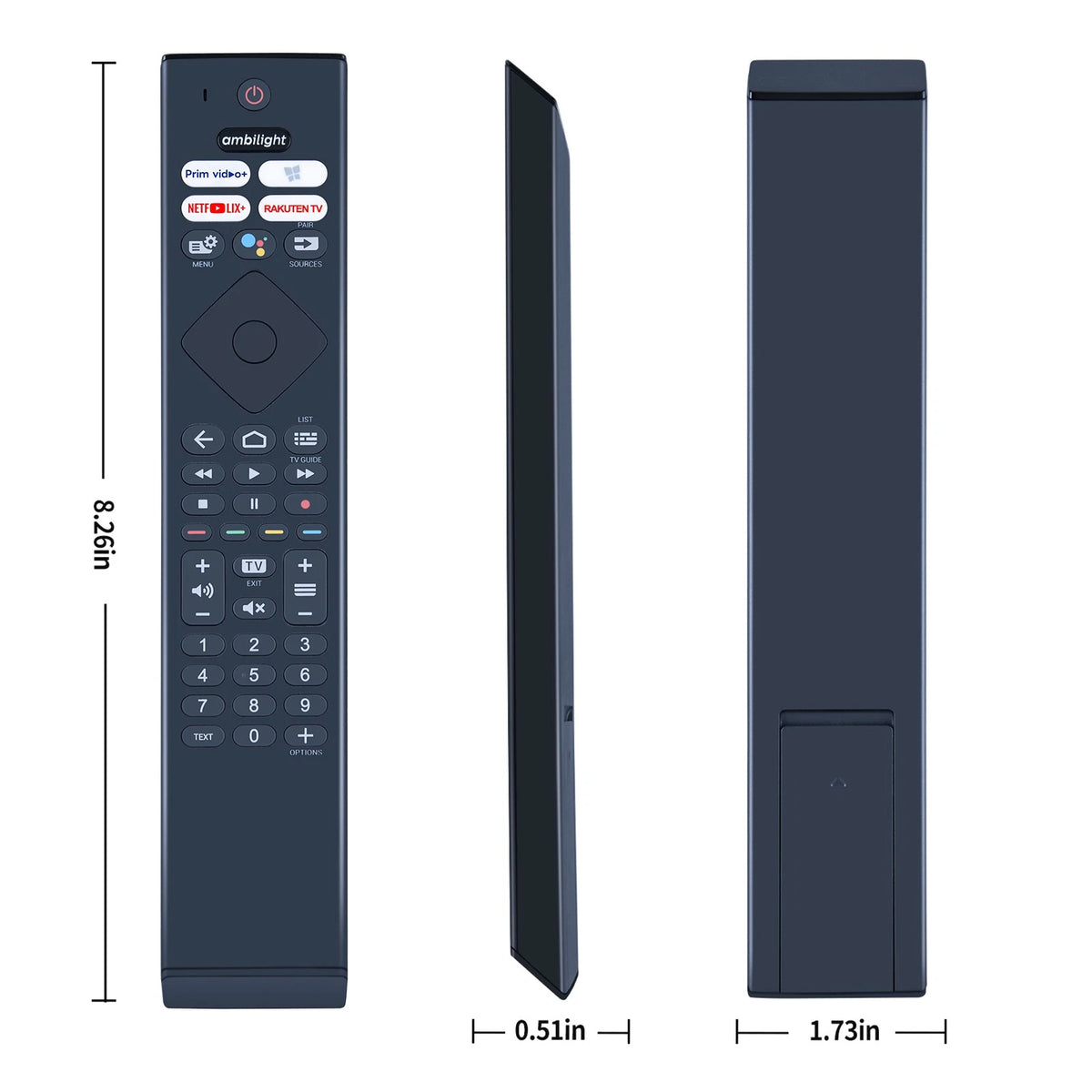 398GM10BEPHNR041SY For Philips TV Voice Remote Control 50PUS8507/62
