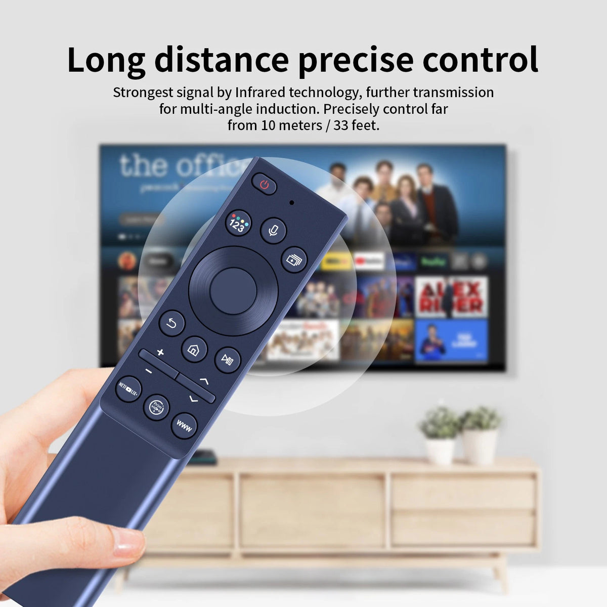 BN59-01350C Voice Remote Control For Samsung TV UN50AU8000FXZA UN65AU8000