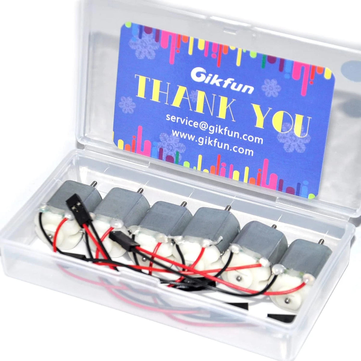 Gikfun 1.5V-6V DC Type 130 Micro Motor for Arduino, Hobby Projects,...