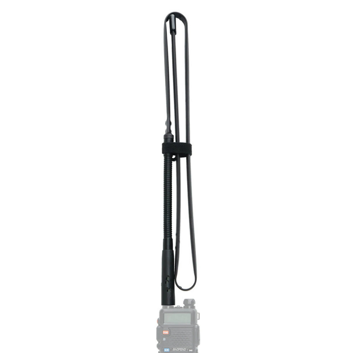 48.8'' Dual Band VHF/UHF Gooseneck SMA-Male CS Antenna For Kenwood Two Way Radio