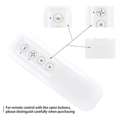 Remote Control For Hunter Fan 434MHz 3-Speed 99814 and 99106