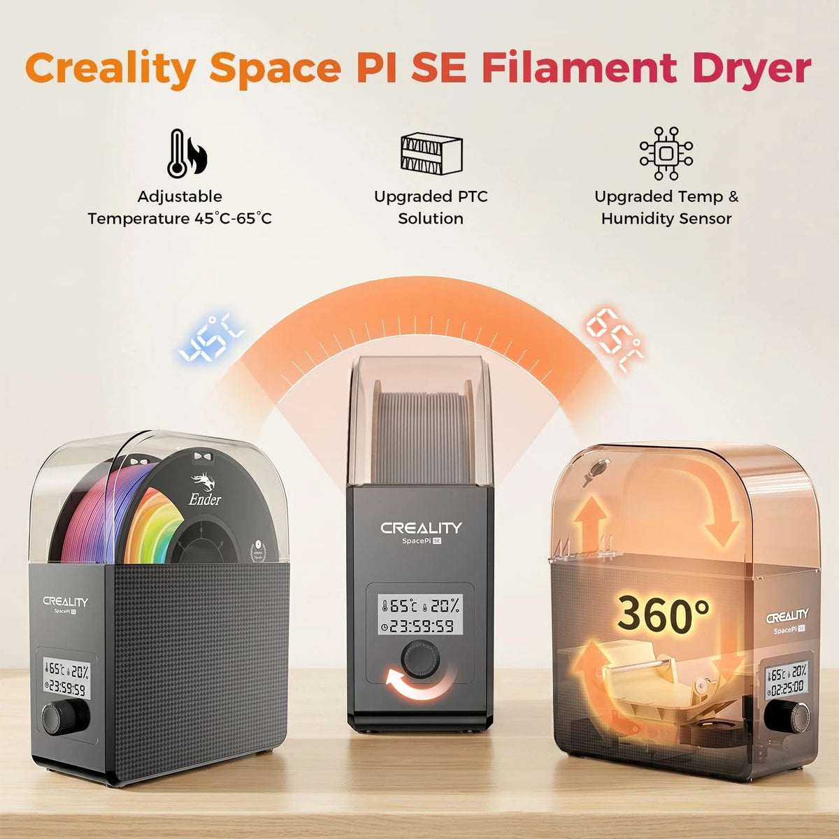 Creality 2026  Upgrade Filament Dryer Box 2.0, 2.0